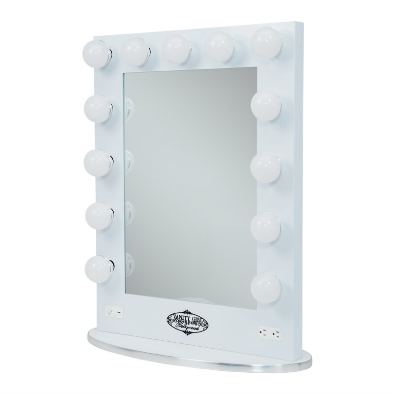 Vanity Girl Hollywood Broadway Lighted Vanity Mirror & Reviews Wayfair